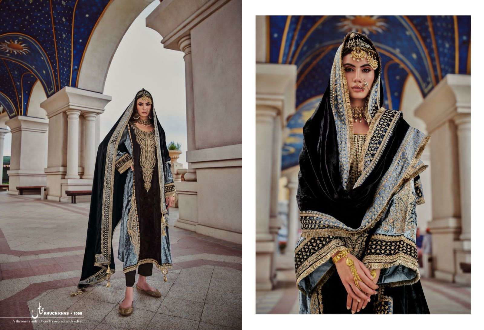 Kuch Khaas Vol 6 Winter Wear Designer Wedding Salwar Suits Wholesale Shop In Surat
